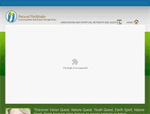 Tablet Screenshot of naturalpathfinder.com